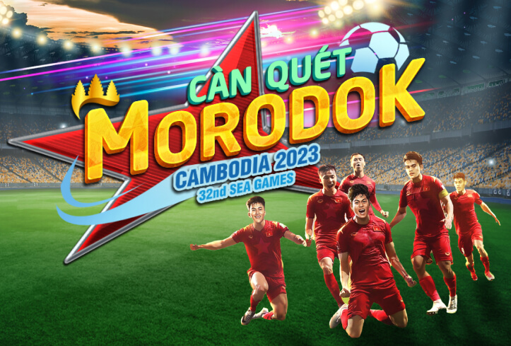 Càn Quét Morodok là game nổ hũ lấy chủ đề về bóng đá 